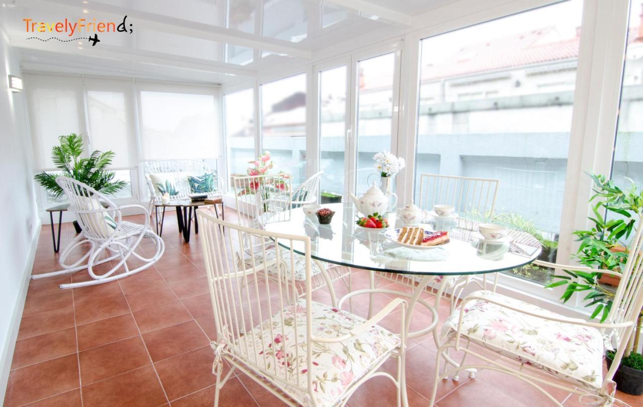 Superb Penthouse En Sdc Lägenhet Santiago de Compostela Exteriör bild